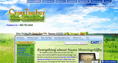Desktop Screenshot of meaning.name
